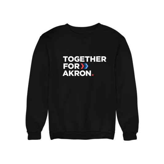 Together for Akron Logo Sweatshirt