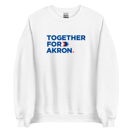 Together for Akron Logo Sweatshirt