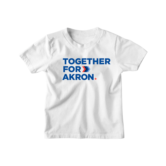Together for Akron Logo Youth T-Shirt