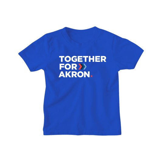 Together for Akron Logo Youth T-Shirt