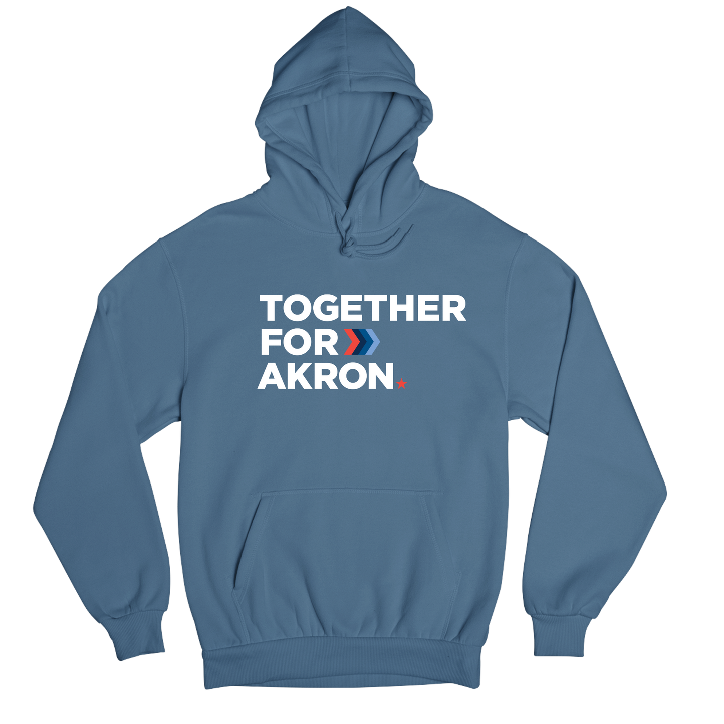 Together for Akron Logo Hoodie