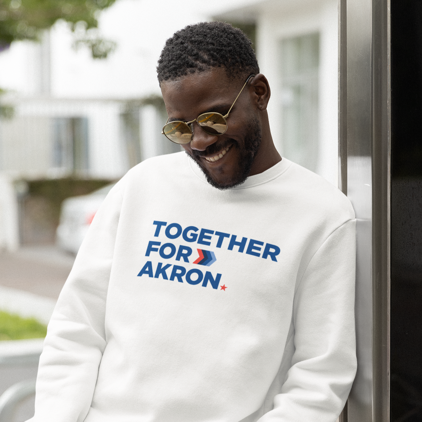 Together for Akron Logo Sweatshirt